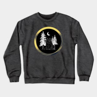 moonlit bear Crewneck Sweatshirt